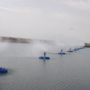 寧夏小南湖漂浮式蒸發(fā)器成功運(yùn)行