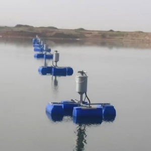 寧夏小南湖漂浮式蒸發(fā)器成功運(yùn)行